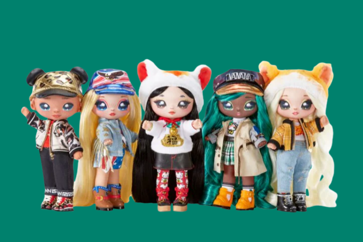 Bộ đôi búp bê Na Na Na & Pom lấp lánh cho bé mê thời trang