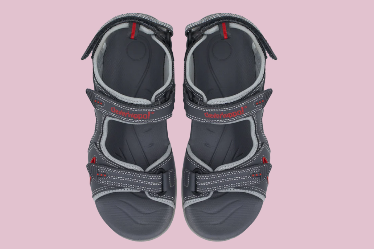 Sandals Đỏ Clever Hippo Cho Bé: Bền Êm, Dễ Mang